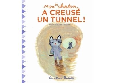 Mon chaton a creusé un tunnel !