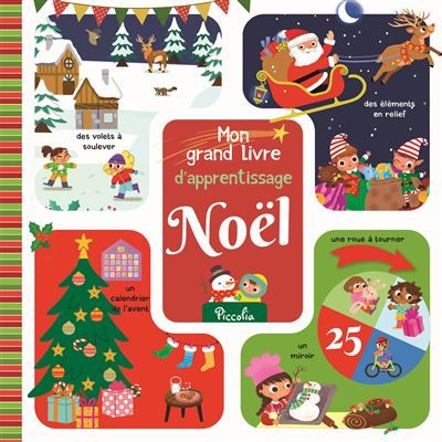 Mon grand livre d'apprentissage Noël