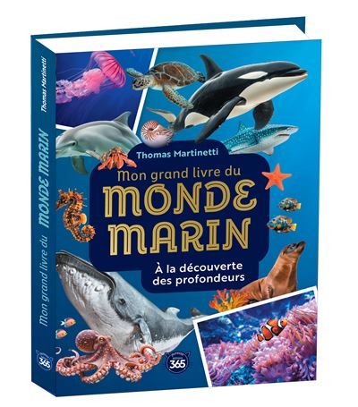 Mon grand livre du monde marin À la découverte des profondeurs