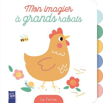 Mon imagier à grands rabats - La ferme