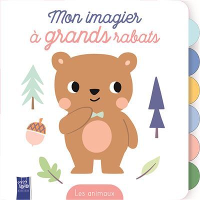 Mon imagier à grands rabats - Les animaux