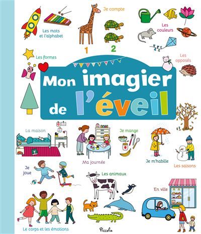 Mon imagier de l'éveil
