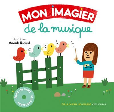 Mon imagier de la musique Livre avec un CD audio