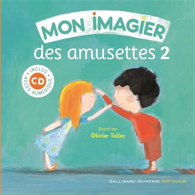 Mon imagier des amusettes Livre avec 1 CD audio