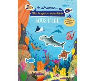 Mon imagier en autocollants - Sous l'eau