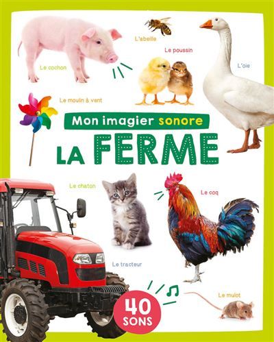 Mon imagier sonore - la ferme