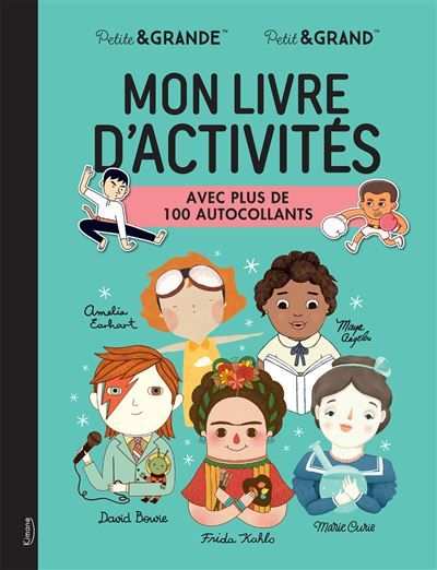 Mon livre d'activités - Petite & grande - Avec plus de 100 autocollants -  Collectif