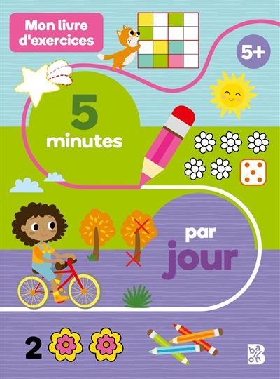 Mon livre d'exercices - 5 minutes par jour