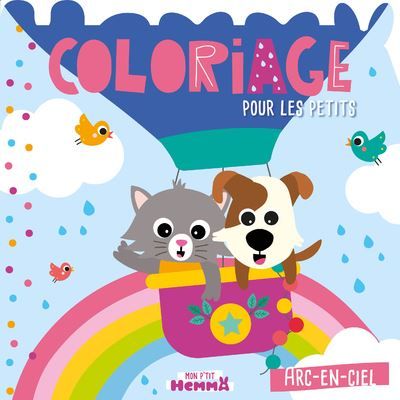 Mon P'tit Hemma - Coloriage pour les petits - Arc-en-ciel -  Carotte Et Compagnie