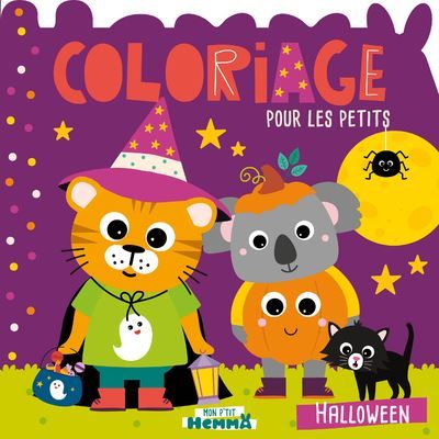 Mon P'tit Hemma - Coloriage pour les petits - Halloween -  Carotte Et Compagnie