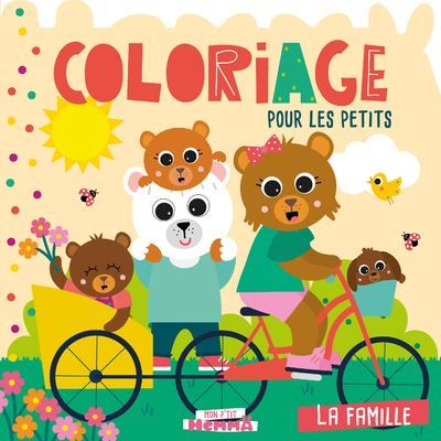Mon P'tit Hemma - Coloriage pour les petits - La famille -  Carotte Et Compagnie