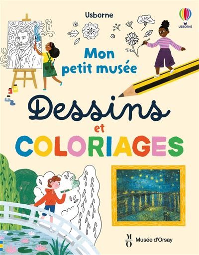 Mon petit musée - Dessins et coloriages - Dès 7 ans
