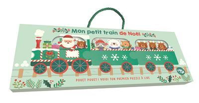Mon petit train de Noël - Puzzle à lire