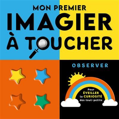 Mon premier imagier à toucher - Observer - Natalie Marshall