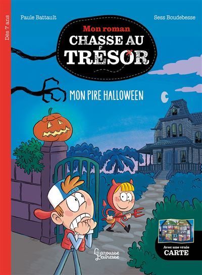 Mon roman CHASSE AU TRESOR - Halloween