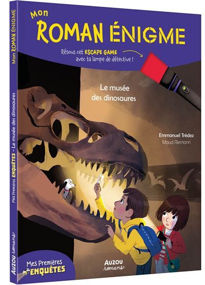Mon roman enigme - mes premieres enquetes - le musee des dinosaures