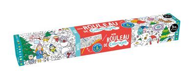 Couverture de Mon rouleau de coloriages adhésif - noël - par Collectif, Collectif,
