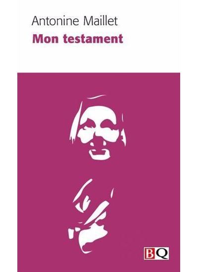Mon testament (poche)
