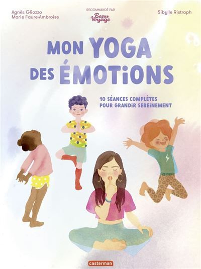 Couverture de Mon yoga des émotions par Agnès Gliozzo