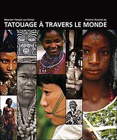 Couverture de Monde du tatouage par Maarten Hesselt Van Dinter