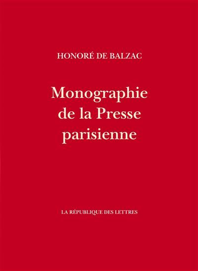 Monographie de la Presse parisienne