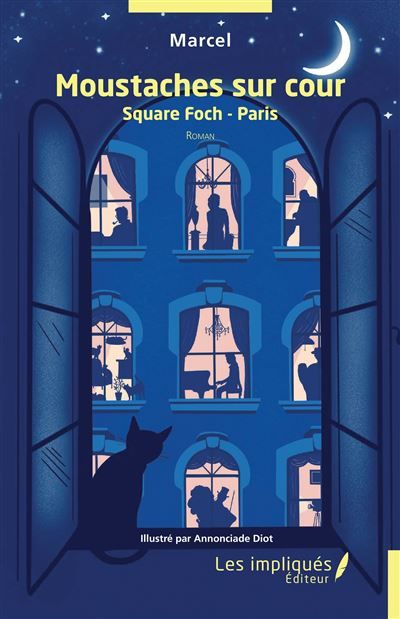 Moustaches sur cour Square Foch – Paris