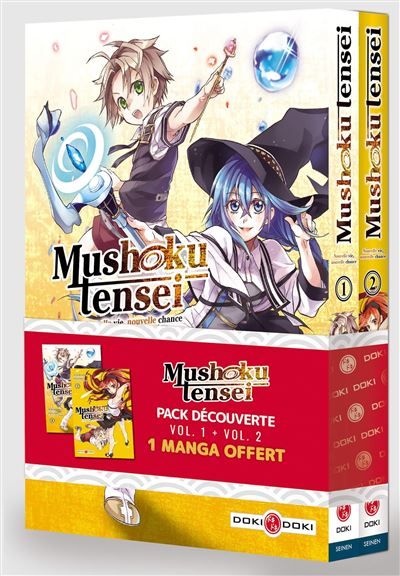 Mushoku Tensei - Pack promo vol. 01 et 02 - édition limitée - Yuka Fujikawa