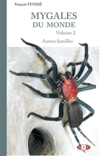 Couverture de Mygales du monde, volume 2 Autres familles par François Teyssié
