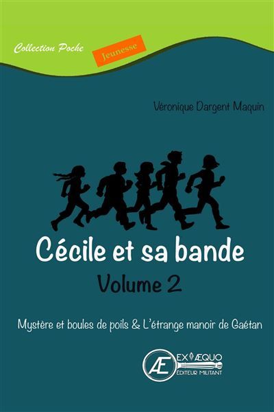 Couverture de Mystère et boules de poils et L'étrange manoir de Gaétan par Véronique Dargent-Maquin