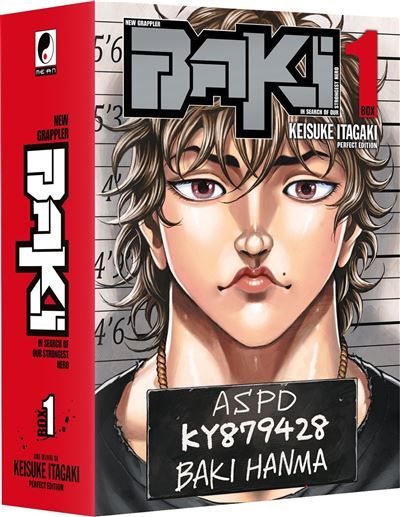 New Grappler Baki - Perfect Edition - Partie 1 - Coffret Collector (tomes 1 à 8)