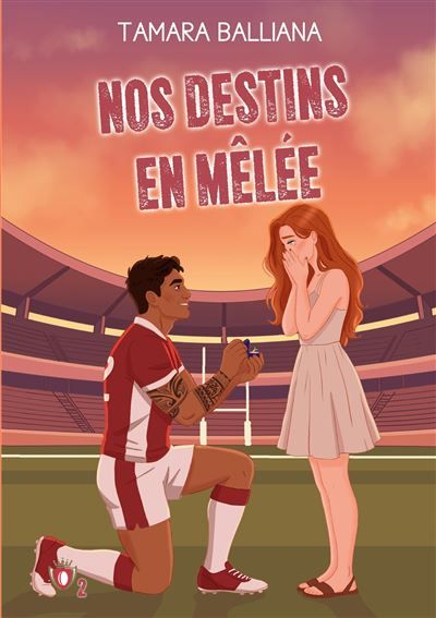 Couverture de Nos destins en mêlée Une comédie romantique Rugby par Tamara Balliana