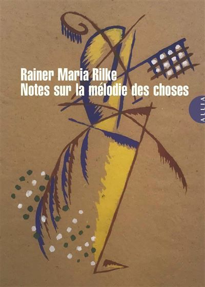 Notes sur la mélodie des choses Edition bilingue français-allemand