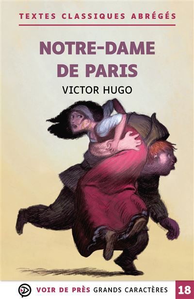 Notre-dame de paris Grands caractères, édition accessible pour les malvoyants