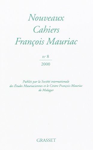 Nouveaux cahiers François Mauriac n°08