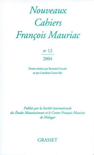 Nouveaux Cahiers François Mauriac N°12