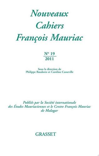 Nouveaux cahiers François Mauriac N°19