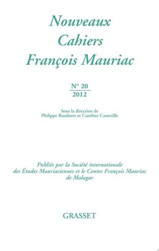 Nouveaux cahiers François Mauriac N°20