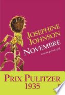 Couverture de Novembre par Josephine Winslow Johnson