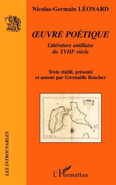 Oeuvre poétique Littérature antillaise du XVIIIe siècle