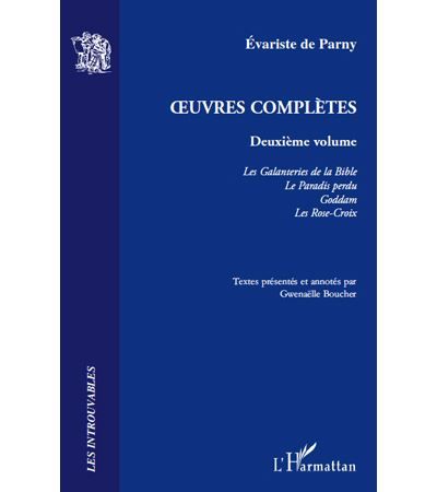Oeuvres complètes Deuxième volume