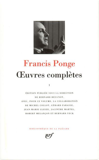 Œuvres complètes Tome 1
