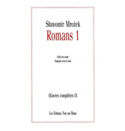 Oeuvres completes vol 9 romans Tome 9  Romans 1