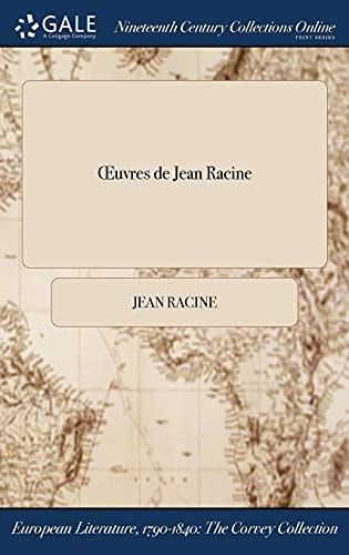 Oeuvres de Jean Racine