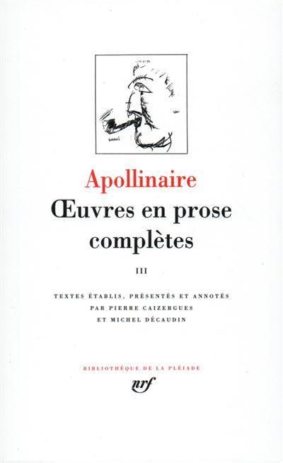 Œuvres en prose complètes Tome 3