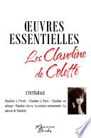 Oeuvres essentielles : L’intégrale des Claudine de Colette