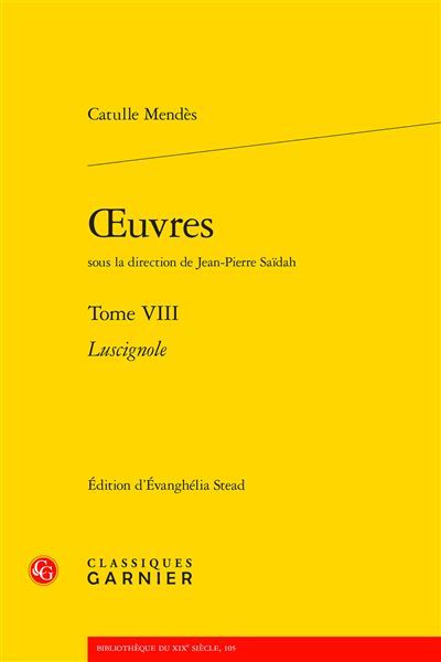 Oeuvres Luscignole - Eléonore Reverzy