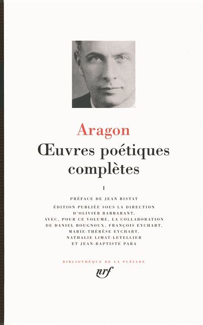 Œuvres poétiques complètes Tome 1