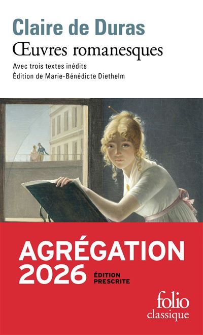 Œuvres romanesques Agrégation 2026 - Édition prescrite