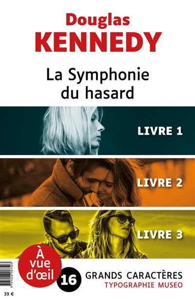 Offre decouverte la symphonie du hasard Grands caractères, édition accessible pour les malvoyants