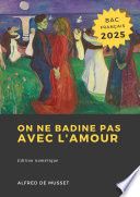 Couverture de On ne badine pas avec l'amour par Alfred de Musset